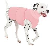 AOFITEE Dog Anxiety Vest, Dog Anxiety Calming Hoodie, Pet Thunder Jacket Calming Shirt for Fireworks, Thunder, Travel, Separation, Noise Block & Ear Protection Recovery