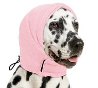 AOFITEE Dog Calming Hoodie, No Shake Ear Wraps for Dogs Anxiety Relief, Dog Ears Cover Noise Protection Pet Noise Cancelling Ear Muffs for Fireworks, Thunderstorms, Force Drying, Grooming