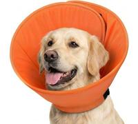 AOFITEE Soft Dog Cone, Large Dog Cone Collar to Stop Licking, Comfy Cones for Dogs After Surgery for Wound Healing, Adjustable Dog Cone Alternative for Large Dogs, Elizabethan Pet E-Collar, Blue XL