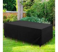 AOFOAE 120x45x85cm/Length x Width x Heigh Outdoor Garden Furniture Cover,Rectangular Cover for Outside Seating,Rectangular Heavy Duty 600D Oxford Fabric,All-Weather Protector with Drawstrings