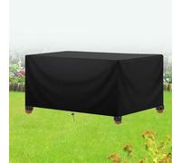 AOFOAE Garden Table Covers Waterproof Rectangular 140x70x60cm/Length X Width X Heigh Heavy Duty 420d Oxford Fabric, Outdoor Furniture Covers Waterproof for Patio Table & Sofa, Easy Installation