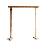 AoForce Wooden Wedding Arches for Ceremony and Square Stand for Garden, Yard, Wedding, Bridal, Indoor Outdoor Party Decoration (6 Sizes) (Size : 2 * 2M)