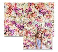 AOFOTO 10x7ft Beautiful Wedding Floral Backdrop Sweet Flower Romantic Roses Party Decor Photography Background Girl Lovers Bridal Shower Artistic Portrait Activity Photo Studio Props Vinyl Wallpaper