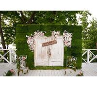 AOFOTO 8x6ft Secret Garden Backdrop Wedding Photography Background Flowers Bridal Shower Girlfriend Artistic Portrait Party Drape Photo Shoot Studio Props Video Drop Seamless Vinyl Wallpaper