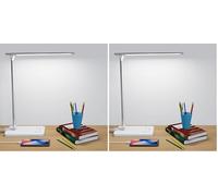 Aogled Desk lamp, Eye-Caring Table Lamp,Dimmable Bedside lamp with USB Charging Port,5 Color Modes x 5 Brightness Levels,Touch Control,for Home,Office,Bedroom,Reading,Work,Study Led Desk Lamp White