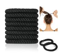 AOGOE 8PCS Hair Ties for Women Girls, Elastics Hair, Bands Ponytail Holders, Stylish Ponytail Holders for Thick Hair, No Damage No Crease Hair Elastics, Women's Hair Bobbles, Elastic Braid Scrunchie