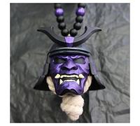 Aoguaro Automotive Interior Mirrors Samurai Helmet Hanging Ornament Japanese JDM Car Accessories Samurai-Kabuto Helmet/Hannya Resin Oni Creative Car Dangle Personality Rear View Mirror Decor
