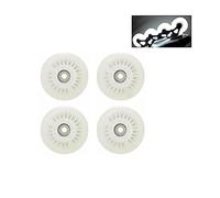 Aoguaro Light Up Roller Skate Wheels Outdoor, With Bearings LED Glow In The Dark Inline Skate Skates Wheels Accessories, for Repair Replacement Upgrade, for Kids & Adults & Teens