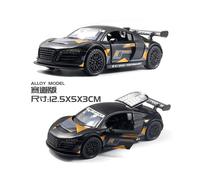 (Aohei orange) 1:36 Diecast Alloy Car Model Children's Toy Car Open the door Decoration Cool Racing Car Boy toys Gift