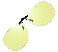 AoHeng Night Driving Vision Clip on Glasses,Extra Large,Low Color difference,Block Blue light