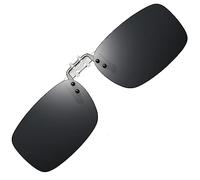 AoHeng Polarized Flip Clip On Sunglasses over Glasses Men Women