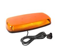 AOHEWEI Amber LED Strobe Beacon Light Bar, 84 LEDs 7 Flash Modes Car Emergency Recovery Warning Light, IP67 Waterproof with Magnetic Base for 12V/24V All Trailers Trucks SUVs Construction Vehicles