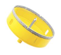 Aohhy 110mm Diamond Hole Saw with Pilot Bit, Professional Vacuum Brazed Diamond Drill Bit for Tile, Porcelain, Glass, Marble, Ceramic