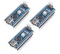 AOICRIE 3pcs V3.0 328P Micro Controller Board Module USB Development Board Atmel 328P-AU 5V 16MHz CH340G