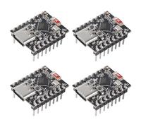 AOICRIE 4pcs ESP32 ESP32-C3 Mini Development Board Pre-Soldered ESP32 C3 Supermini WiFi Bluetooth Module 160MHz Running Frequency 2.4GHz Wi-Fi & Bluetooth 5.0 for MicroPython