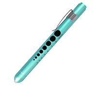 AOICRIE Diagnostic Medical Penlight, Mini Reusable LED Penlight Flashlight Pen Torch, Torch Doctor Nurse Emergency Pen Light with Pupil Gauge and Ruler (Green)