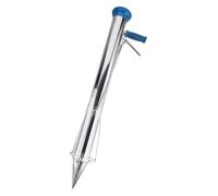 AOICXB Seed Dispenser,Multifunction Seedling, Rapid Seeder, Stainless Steel Planter Seedling Transplanting Device Fertilizing Seeder, Single-Handle Seedling Transplanter(A)
