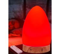 Aoife Red Light Night Light Lamp for Sleeping, Red Night Light Desk Lamp with 670nm Wavelength, Multiple Colors and Brightness Options, Remote Control, USB Charging, Elegant Design