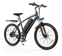 AOIHO Electric Bike, 24"/26" Electric Bikes for Adults, Max Range 50/70KM, 250W Powerful Motor, Electric Mountain Bike with 36V/48V Removable Battery, 4-6H Fast Charging, 1/21 Speed Gear, EBike MTB