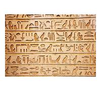 Aoihrraan 1,5x1m Ancient Egypt Hieroglyphs Backdrop Stone Carving Pictograph Egyptian History Civilization Photography Background Archaeology Course Travel Video Shoots Portrait Photo Studio Props