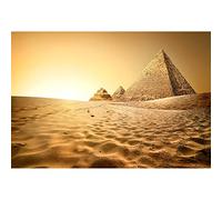 Aoihrraan 1,5x1m Egypt Pyramids Backdrop Wild West Desert Sunset Ancient Egyptian Tourist Attractions Photography Background Archaeology Travel Theme Party Video Shoots Portrait Photo Studio Props