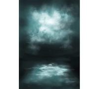 Aoihrraan 1,8x2,7m Abstract Dark Sky Backdrop Old Master Vintage Gradient Wall Photography Background Baby Shower Birthday Party Decor Girls Boys Children Adults Artistic Portrait Photo Studio Props