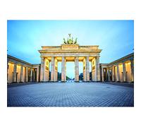 Aoihrraan 2,2x1,5m Brandenburg Gate Backdrop Berlin City View Germany Landmark Nature Scenery Bright Light Photography Background Wedding Party Lover Travel Kids Adults Portrait Photo Studio Props