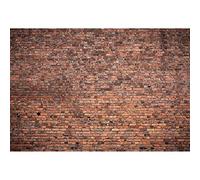 Aoihrraan 2,2x1,5m Vintage Red Brick Wall Backdrop Retro Old Stone Brick Rustic Texture Wall Photography Background Newborn Baby Shower Party Kids Adults Artistic Portrait Photo Booth Studio Props