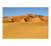 Aoihrraan 2,7x1,8m Desert Landscape Backdrop Dry Sand Dune Arid Barren Blue Sky Natural Scenery Photography Background Travel Holiday Outdoor Adventure Themed Party Cowboy Portrait Photo Studio Props