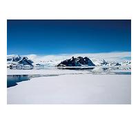Aoihrraan 3x2m Ice Age Backdrop White Polar Glacier Arctic Frozen Ocean Snow Mountain Iceberg Photography Background Adventure Tour Theme Kids Boys Adult Artistic Portrait Photo Studio Props Vinyl