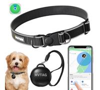 Aoikoy Dog Tracker - Global GPS Location with No Monthly Fees - Adjustable Size for Small, Medium & Large Dogs - IP67 Waterproof Dog Tracker for Outdoor Adventures (IOS ONLY)