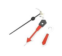 AOIMBNQC 1/3pcs 8/12.5/12.5mm NH34/NH35/NH36 Watch Hands - Luminous Stainless Steel Needles Compatible with Automatic Movements-DIY Repair Replacement Parts(N-315-Silver)