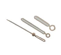 AOIMBNQC 1pc 12.5 * 12.5 * 8.5mm Silver Watch Hands C3 Green Bright Luminous PVD Hand for NH35 NH36 Movement Replacement Repair Parts(Rose Gold)