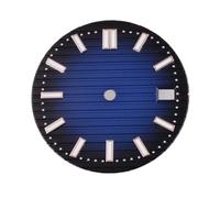 AOIMBNQC 1pc 29.8mm Green Luminous Sterile Nautilus Dial Fit NH35 NH35A Automatic Movement Watch Parts(F/8x3/4x38.1)