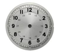 AOIMBNQC 1pc 29mm Glossy Watch Dial Luminous,White Blue Black Green,fit NH35 NH36 Movement, Accessories, Face(White)