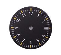 AOIMBNQC 1pc 29mm Green Luminous Watch Dial for NH35 NH36 Parts Sterile(D)