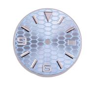 AOIMBNQC 1pc 29mm Green Luminous Watch Dial Sterile for NH35 NH36 Movement Modify Parts(C)