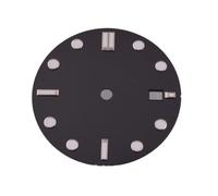 AOIMBNQC 1pc 32mm Sterile Watch Dial Luminous for NH35 NH36dial Movement Accessories(A)