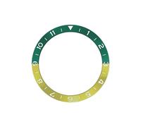 AOIMBNQC 1pc 38mm Aluminum Ring GMT Diver's Style Watch Bezel Insert for 40mm Cases Replace Accessory Diving(17)