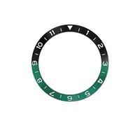 AOIMBNQC 1pc 38mm Aluminum Ring GMT Diver's Style Watch Bezel Insert for 40mm Cases Replace Accessory Diving(16)