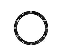 AOIMBNQC 1pc 38mm Aluminum Ring GMT Diver's Style Watch Bezel Insert for 40mm Cases Replace Accessory Diving(21)