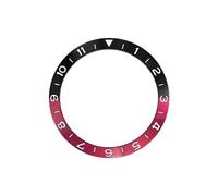 AOIMBNQC 1pc 38mm Aluminum Ring GMT Diver's Style Watch Bezel Insert for 40mm Cases Replace Accessory Diving(10)