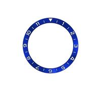 AOIMBNQC 1pc 38mm Aluminum Ring GMT Diver's Style Watch Bezel Insert for 40mm Cases Replace Accessory Diving(23)