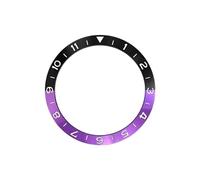 AOIMBNQC 1pc 38mm Aluminum Ring GMT Diver's Style Watch Bezel Insert for 40mm Cases Replace Accessory Diving(11)