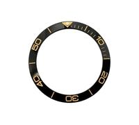 AOIMBNQC 1pc 38mmx30.6mm Curved Ceramic Bezel Insert Fit for SRPD Watch Case Men Diver Easy Install Ring(04)