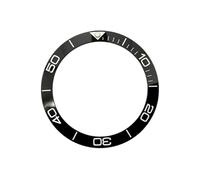 AOIMBNQC 1pc 38mmx30.6mm Curved Ceramic Bezel Insert Fit for SRPD Watch Case Men Diver Easy Install Ring(07)