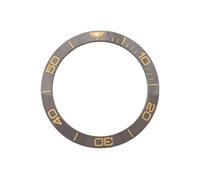 AOIMBNQC 1pc 38mmx30.6mm Curved Ceramic Bezel Insert Fit for SUB SKX007 SRPD Watch Case Men Diver Easy Install Ring(01)