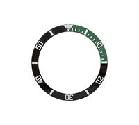 AOIMBNQC 1pc 38mmx30.6mm Curved Ceramics Bezel Insert Ring Fits for SKX007 SKX009 SRPD SUB Seamaster 300 Watch Case Part(A5)