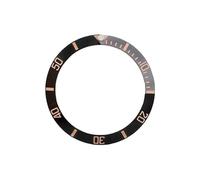AOIMBNQC 1pc 38mmx30.6mm Curved Ceramics Bezel Insert Ring Fits for SKX007 SKX009 SRPD SUB Seamaster 300 Watch Case Part(A9)