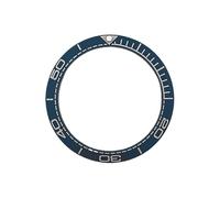 AOIMBNQC 1pc 38mmx30.6mm Matte Sloping Ceramic Bezel Insert Ring Fits SKX007 SKX009 SRPD Men's Watch Refit Parts(07)